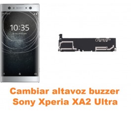 Cambiar altavoz buzzer Sony Xperia XA2 Ultra