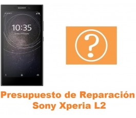 Presupuesto de reparación Sony Xperia L2