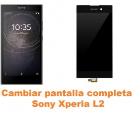 Cambiar pantalla completa Sony Xperia L2