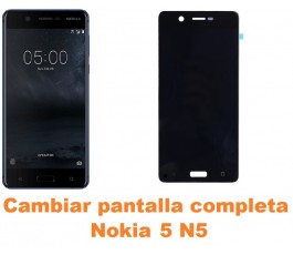 Cambiar pantalla completa Nokia 5 N5