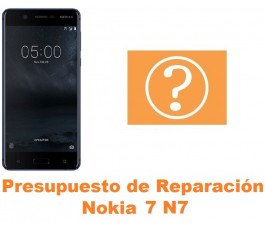 Presupuesto de reparación Nokia 7 N7