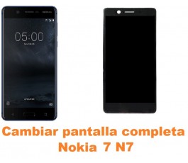 Cambiar pantalla completa Nokia 7 N7