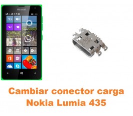 Cambiar conector carga Nokia Lumia 435