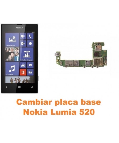 Cambiar placa base Nokia Lumia 520