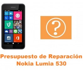 Presupuesto de reparación Nokia Lumia 530