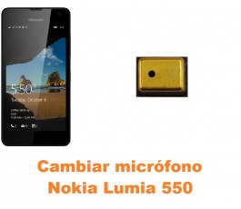 Cambiar micrófono Nokia Lumia 550