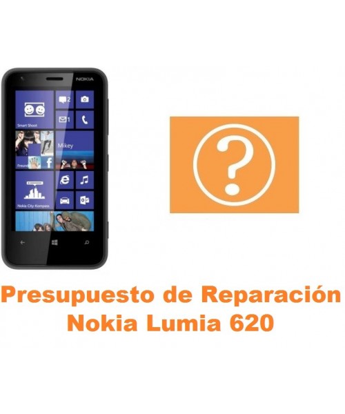 Presupuesto de reparación Nokia Lumia 620