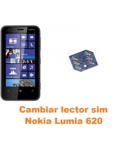 Cambiar lector sim Nokia Lumia 620