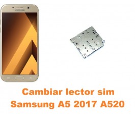 Cambiar lector sim Samsung Galaxy A5 2017 A520