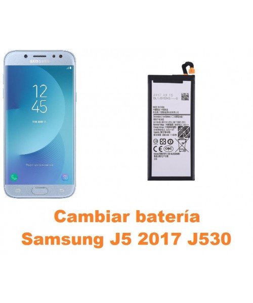 Cambiar batería Samsung Galaxy J5 2017 J530