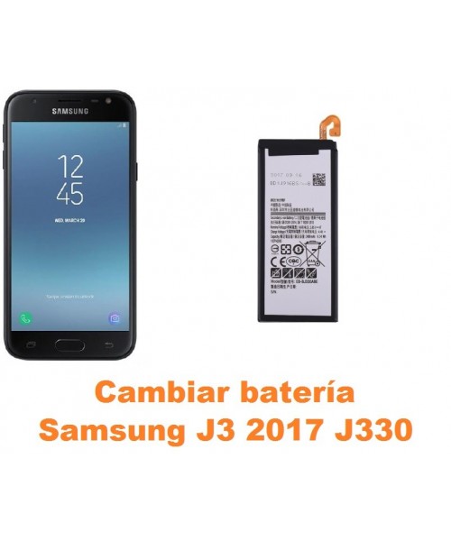 Cambiar batería Samsung Galaxy J3 2017 J330