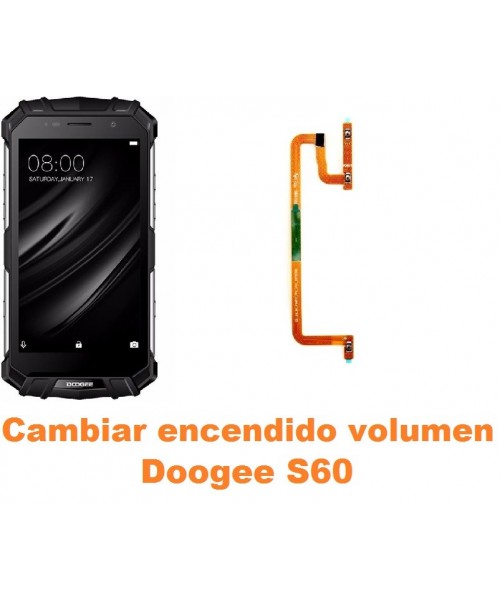 Cambiar encendido y volumen Doogee S60
