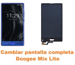 Cambiar pantalla completa Doogee Mix Lite