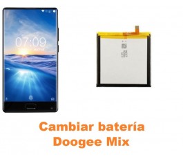 Cambiar batería Doogee Mix