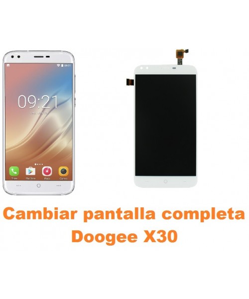Cambiar pantalla completa Doogee X30