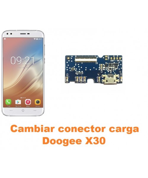 Cambiar conector carga Doogee X30