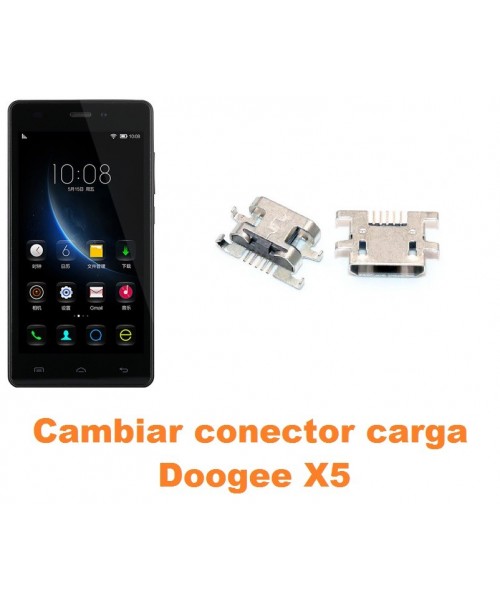 Cambiar conector carga Doogee X5