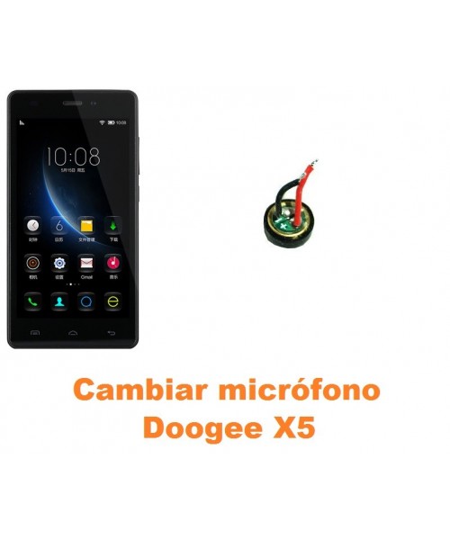 Cambiar micrófono Doogee X5