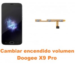 Cambiar encendido y volumen Doogee X9 Pro