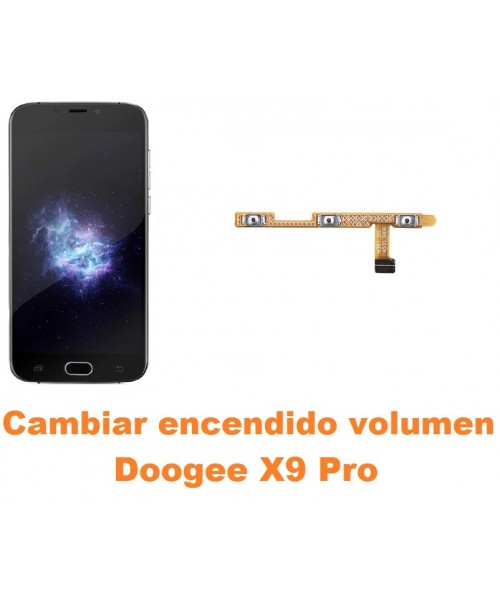 Cambiar encendido y volumen Doogee X9 Pro