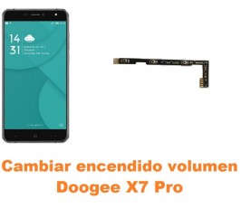 Cambiar encendido y volumen Doogee X7 Pro