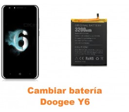 Cambiar batería Doogee Y6