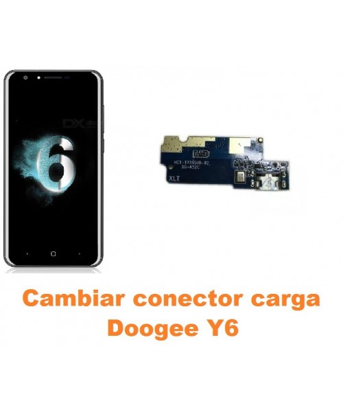 Cambiar conector carga Doogee Y6