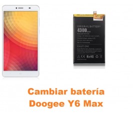 Cambiar batería Doogee Y6 Max