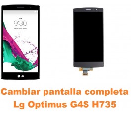 Cambiar pantalla completa Lg Optimus G4S H735