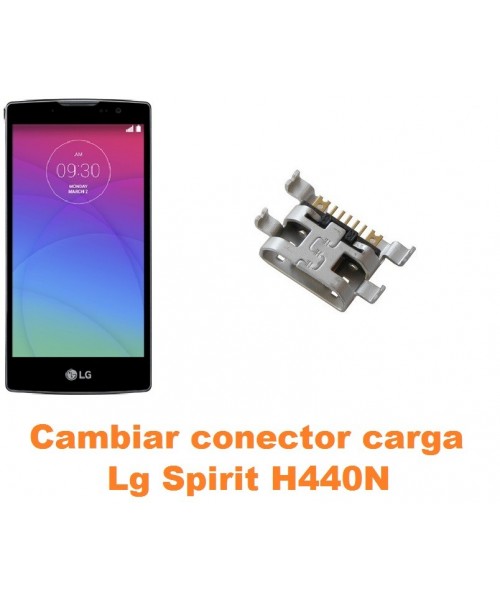 Cambiar conector carga Lg Spirit H440N