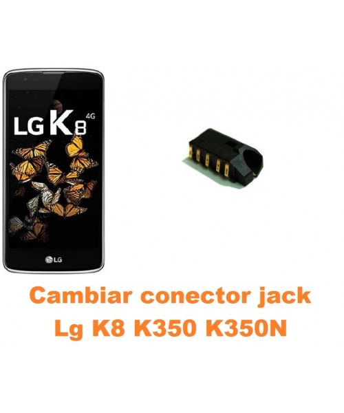 Cambiar conector jack Lg K8 K350 K350N
