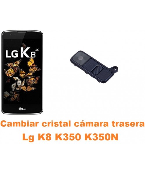 Cambiar cristal cámara trasera Lg K8 K350 K350N