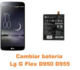 Cambiar batería Lg G Flex D950 D955