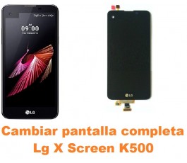 Cambiar pantalla completa Lg X Screen K500