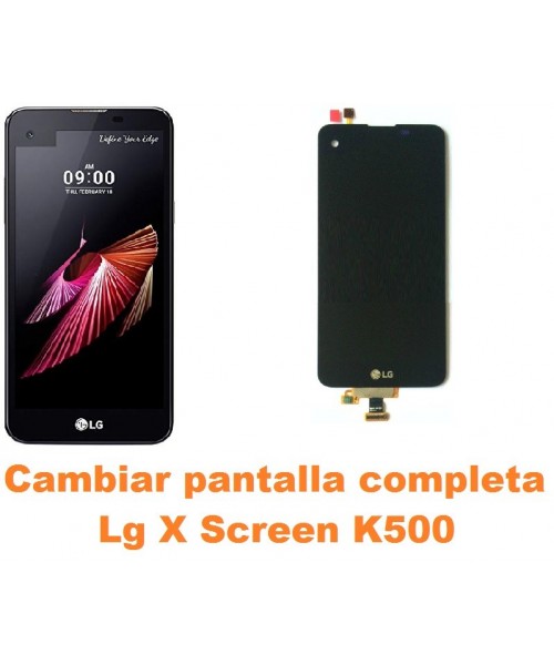 Cambiar pantalla completa Lg X Screen K500