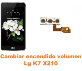 Cambiar encendido y volumen Lg K7 X210