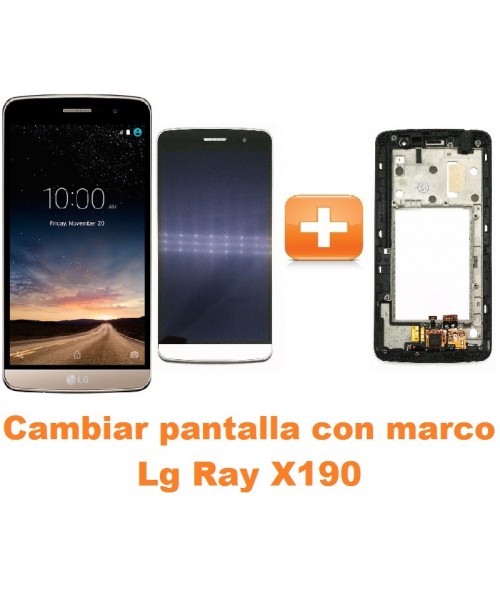 Cambiar pantalla completa con marco Lg Ray X190