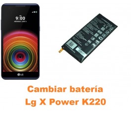 Cambiar batería Lg X Power K220