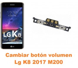 Cambiar botón volumen Lg K8 2017 M200