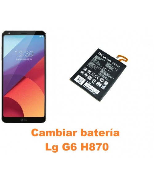 Cambiar batería Lg G6 H870