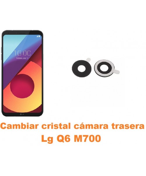 Cambiar cristal cámara trasera Lg Q6 M700