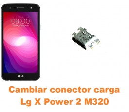 Cambiar conector carga Lg X Power 2 M320