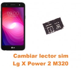 Cambiar lector sim Lg X Power 2 M320