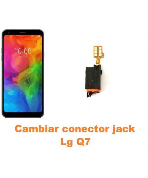 Cambiar conector jack Lg Q7