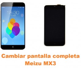 Cambiar pantalla completa Meizu MX3