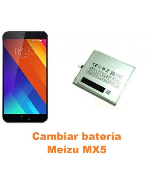 Cambiar batería Meizu MX5