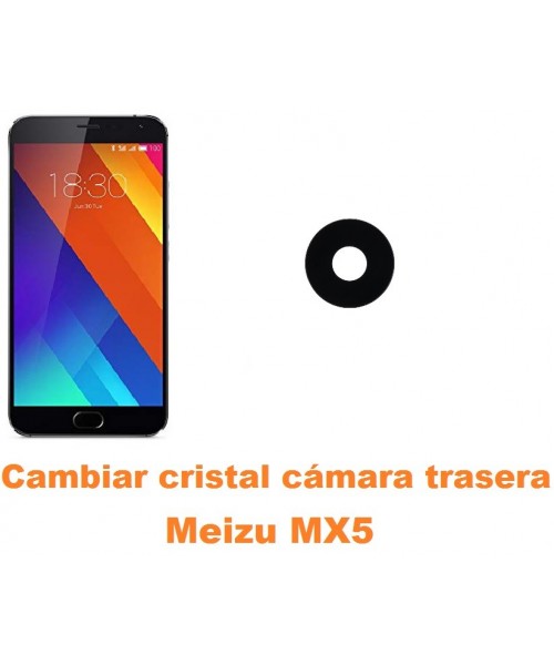 Cambiar cristal cámara trasera Meizu MX5