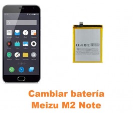 Cambiar batería Meizu M2 Note