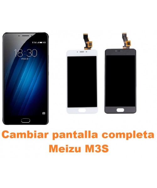 Cambiar pantalla completa Meizu M3S