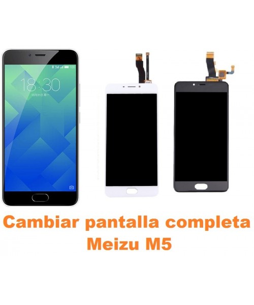 Cambiar pantalla completa Meizu M5